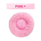 Fluffy Donut Dog Bed  Warm Soft